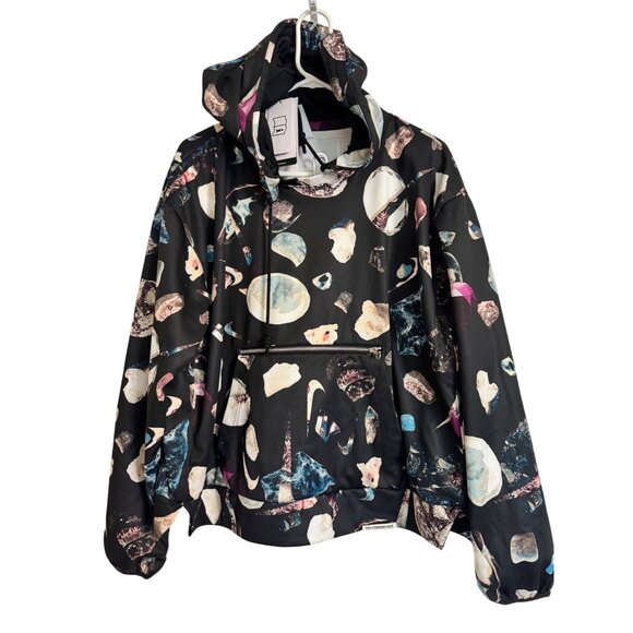 Nike Dry Fit Standard Issue Size 1X Crystals Pullover Boxy Hoodie/ Pant Set NWT - Picture 7 of 16